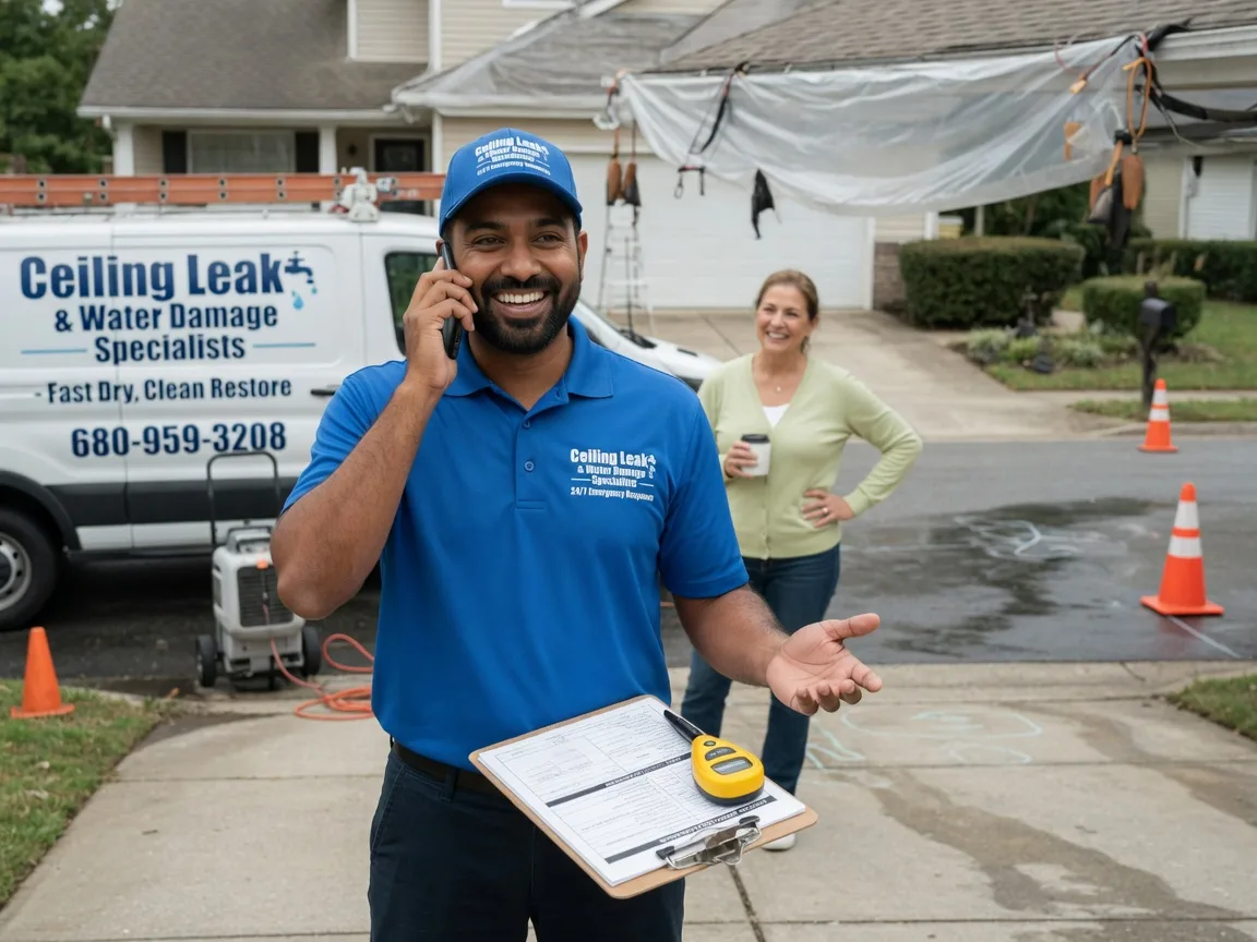 Ceiling Leak Cleanup Perryopolis, PA FAQs